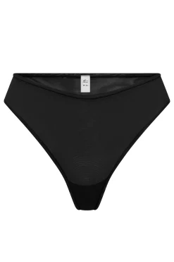 Oh Polly Lounge & Intimates | Bride To Be^Soft Mesh Brief in Black