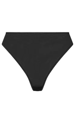 Oh Polly Lounge & Intimates | Bride To Be^Soft Mesh Brief in Black