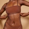 Oh Polly Lounge & Intimates | Bride To Be^Soft Mesh Brief in Chestnut