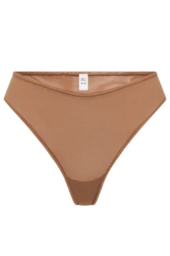 Oh Polly Lounge & Intimates | Bra Solutions^Soft Mesh Brief in Honey
