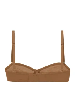 Oh Polly Lounge & Intimates | Bride To Be^Soft Mesh Strapless Bra in Almond