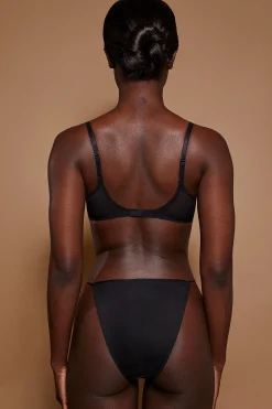 Oh Polly Lounge & Intimates | Bride To Be^Soft Mesh String Bikini in Black