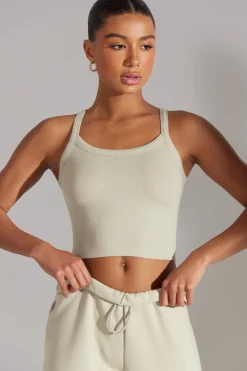 Oh Polly Women'S Clothing Sale - $65 And Under | Women'S Clothing Sale - $40 And Under^Soft Rib Tank Top in Limestone