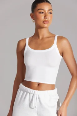 Oh Polly Women'S Clothing Sale - $65 And Under | Women'S Clothing Sale - $40 And Under^Soft Rib Tank Top in White