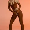 Oh Polly Women'S Clothing Sale - $65 And Under | Women'S Clothing Sale - $40 And Under^Split Flare Trousers in Brown