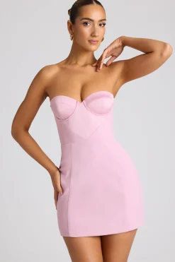 Oh Polly Women'S Clothing Sale - $65 And Under | Night Out^Strapless A-Line Mini Dress in Soft Pink SoftPink