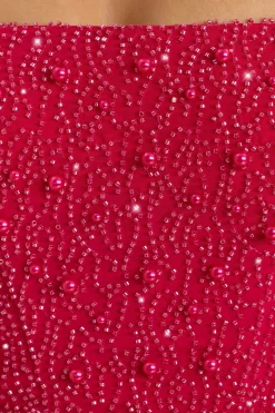 Oh Polly Women'S Clothing Sale - $65 And Under | Women'S Clothing Sale - $40 And Under^Strapless Corset Crop Top in Hot Pink HotPink