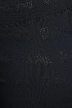 Oh Polly Women'S Clothing Sale - $65 And Under | Women'S Clothing Sale - $40 And Under^Strappy Ruched Pointelle Crop Top in Black