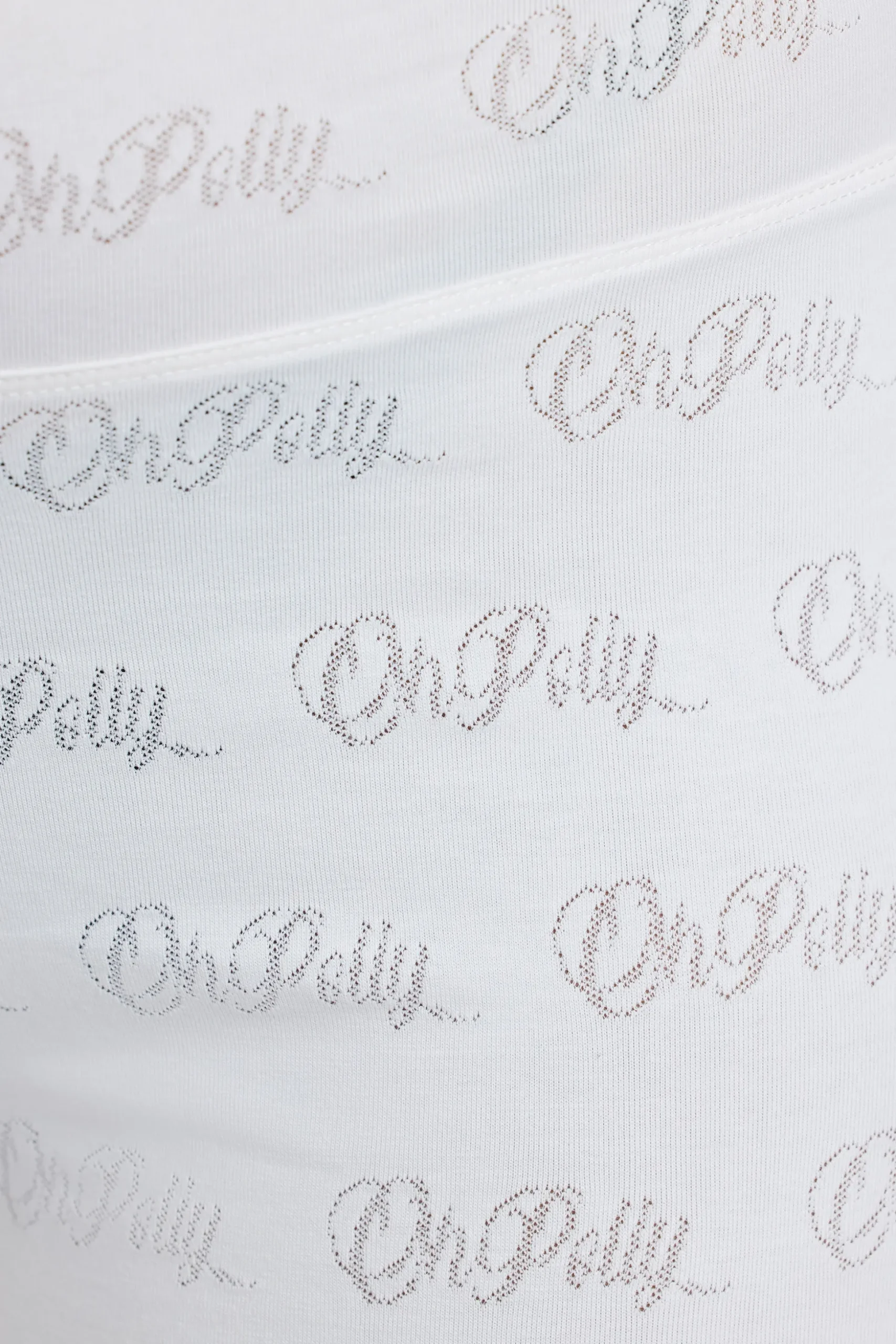 Oh Polly Women'S Clothing Sale - $65 And Under | Women'S Clothing Sale - $40 And Under^Strappy Ruched Pointelle Crop Top in White