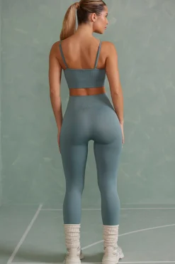 Oh Polly Matching Sets | Leggings^Super Sculpt Full Length Leggings in Mineral Green MineralGreen
