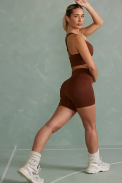 Oh Polly Women'S Clothing Sale - $40 And Under | Women'S Clothing Sale - $65 And Under^Super Sculpt Mini Shorts in Copper Brown CopperBrown