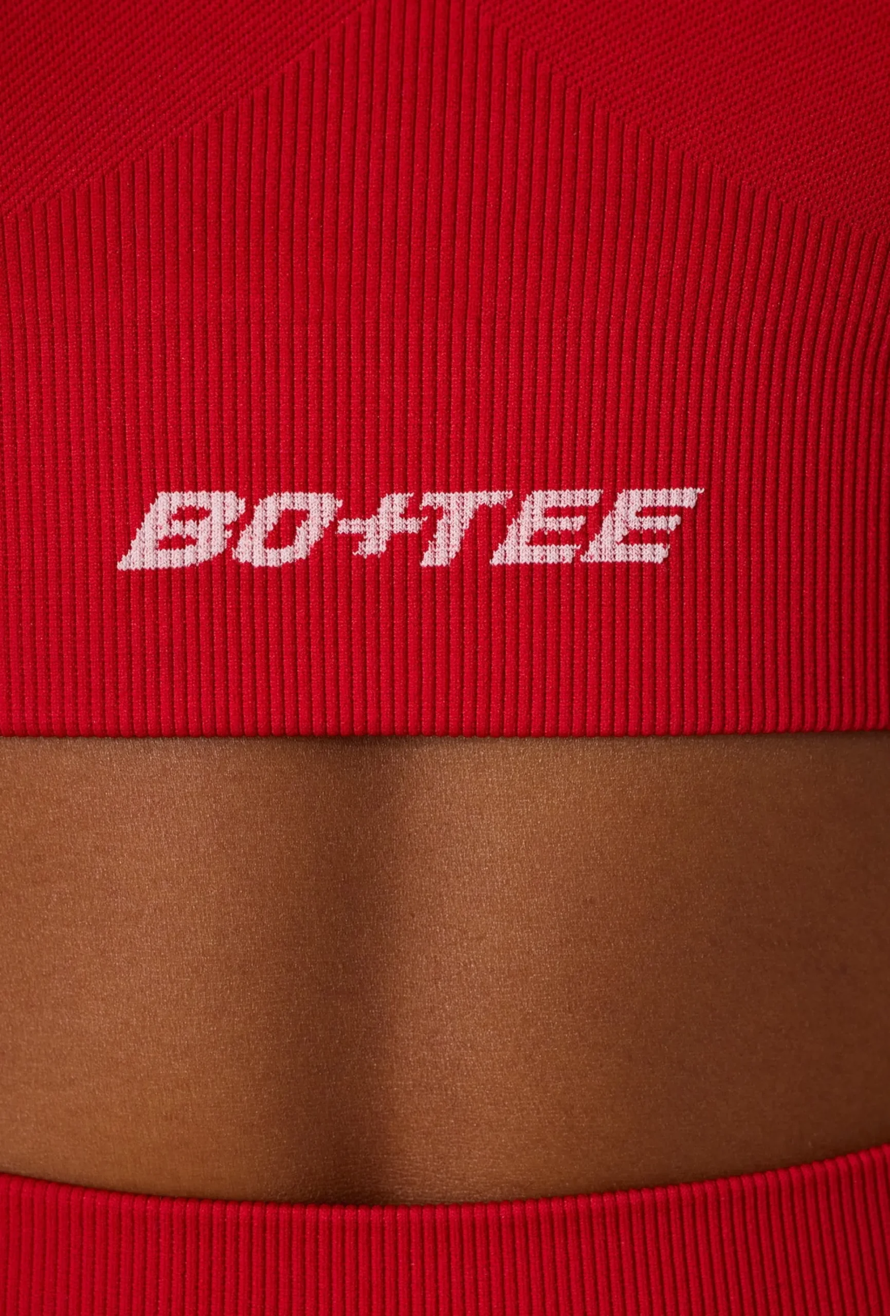 Oh Polly Matching Sets | Sports Bras^Super Sculpt Scoop Neck Sports Bra in Tango Red TangoRed