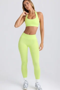 Oh Polly Matching Sets | Leggings^Super Sculpt Seamless Leggings in Key Lime KeyLime