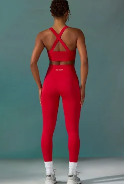 Oh Polly Matching Sets | Leggings^Super Sculpt Seamless Leggings in Tango Red TangoRed