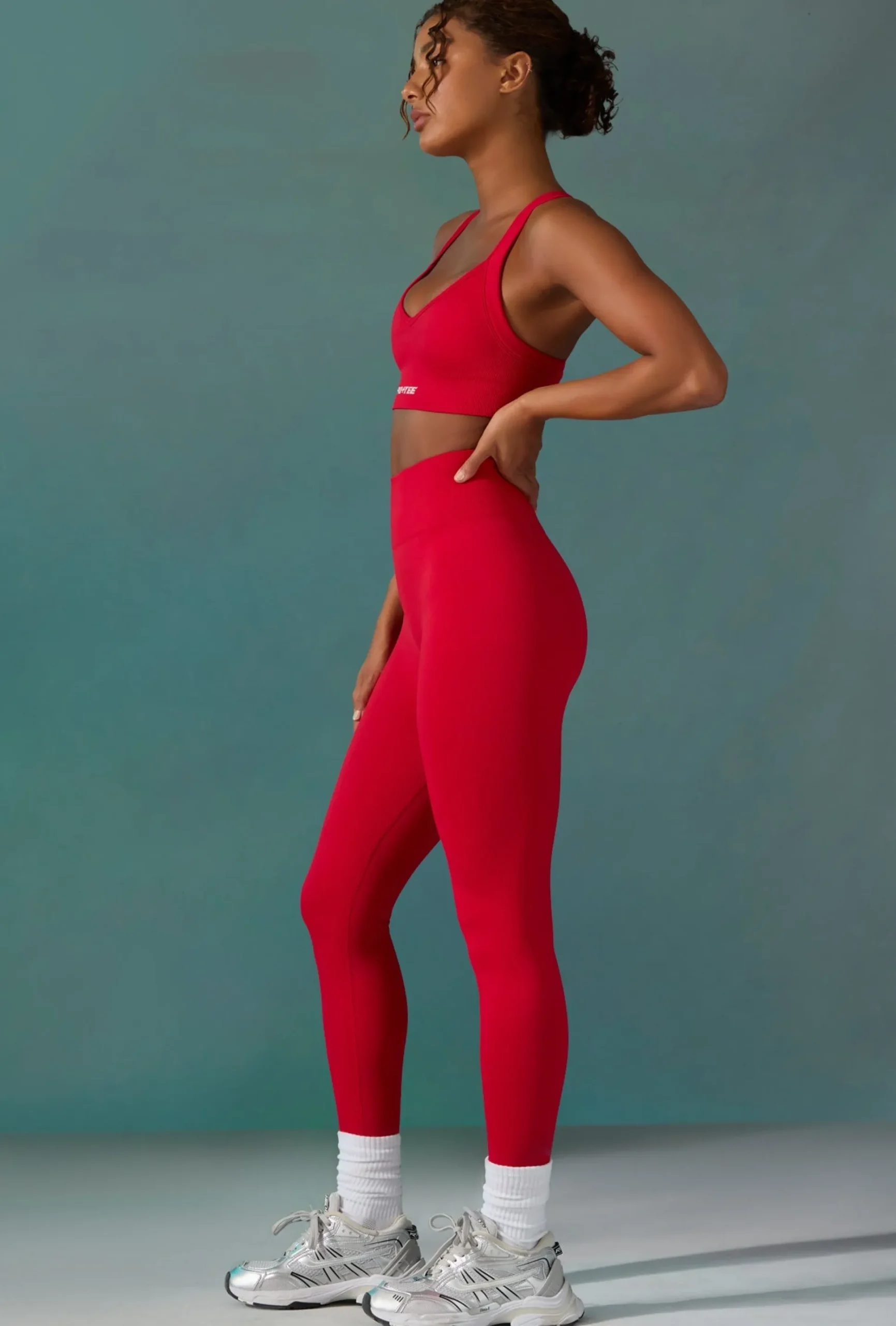 Oh Polly Matching Sets | Leggings^Super Sculpt Seamless Leggings in Tango Red TangoRed