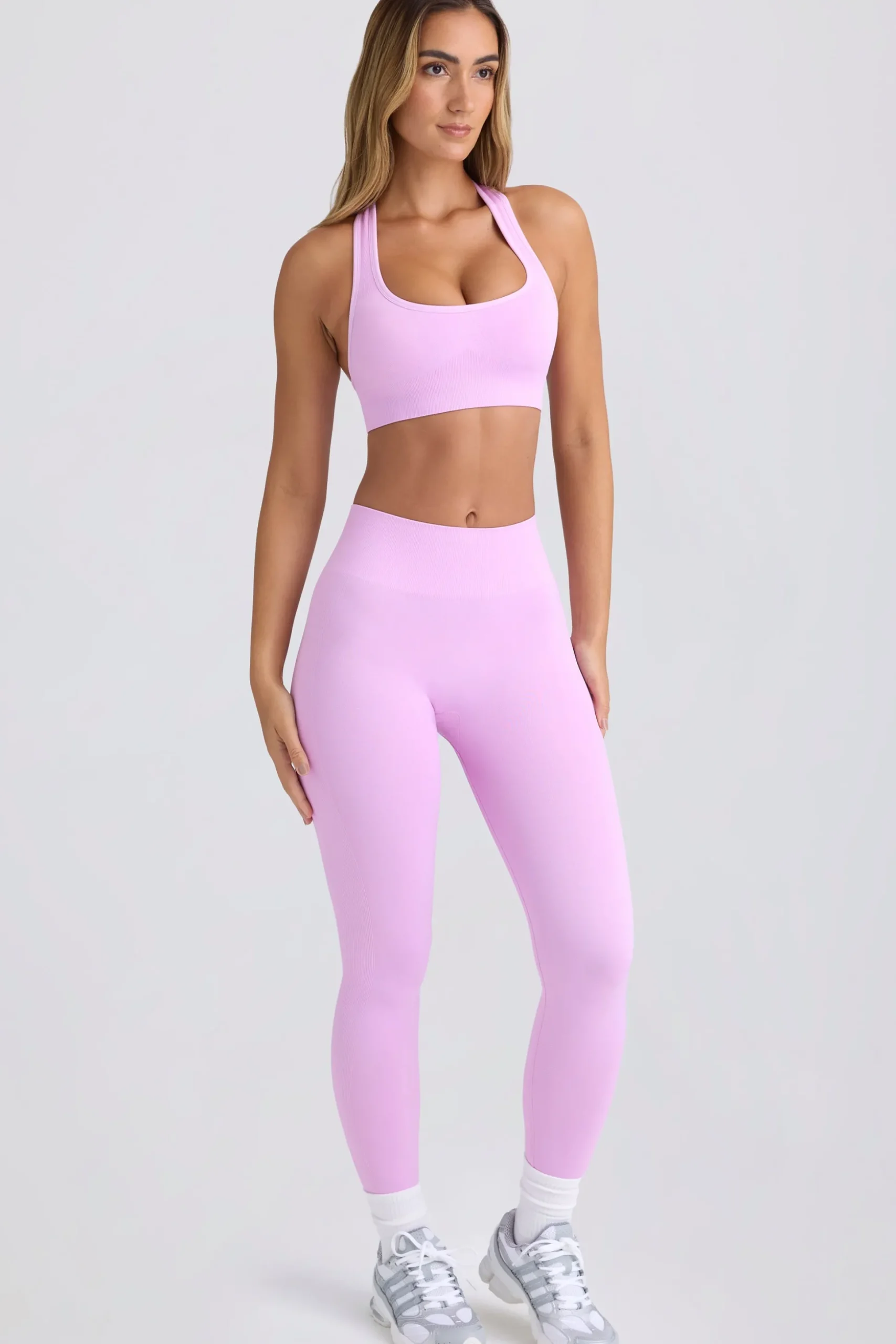 Oh Polly Matching Sets | Leggings^Super Sculpt Seamless Leggings in Violet Pink VioletPink