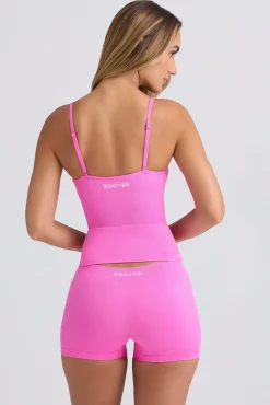 Oh Polly Matching Sets | Shorts^Super Sculpt Seamless Mid-Rise Mini Shorts in Sugar Pink SugarPink