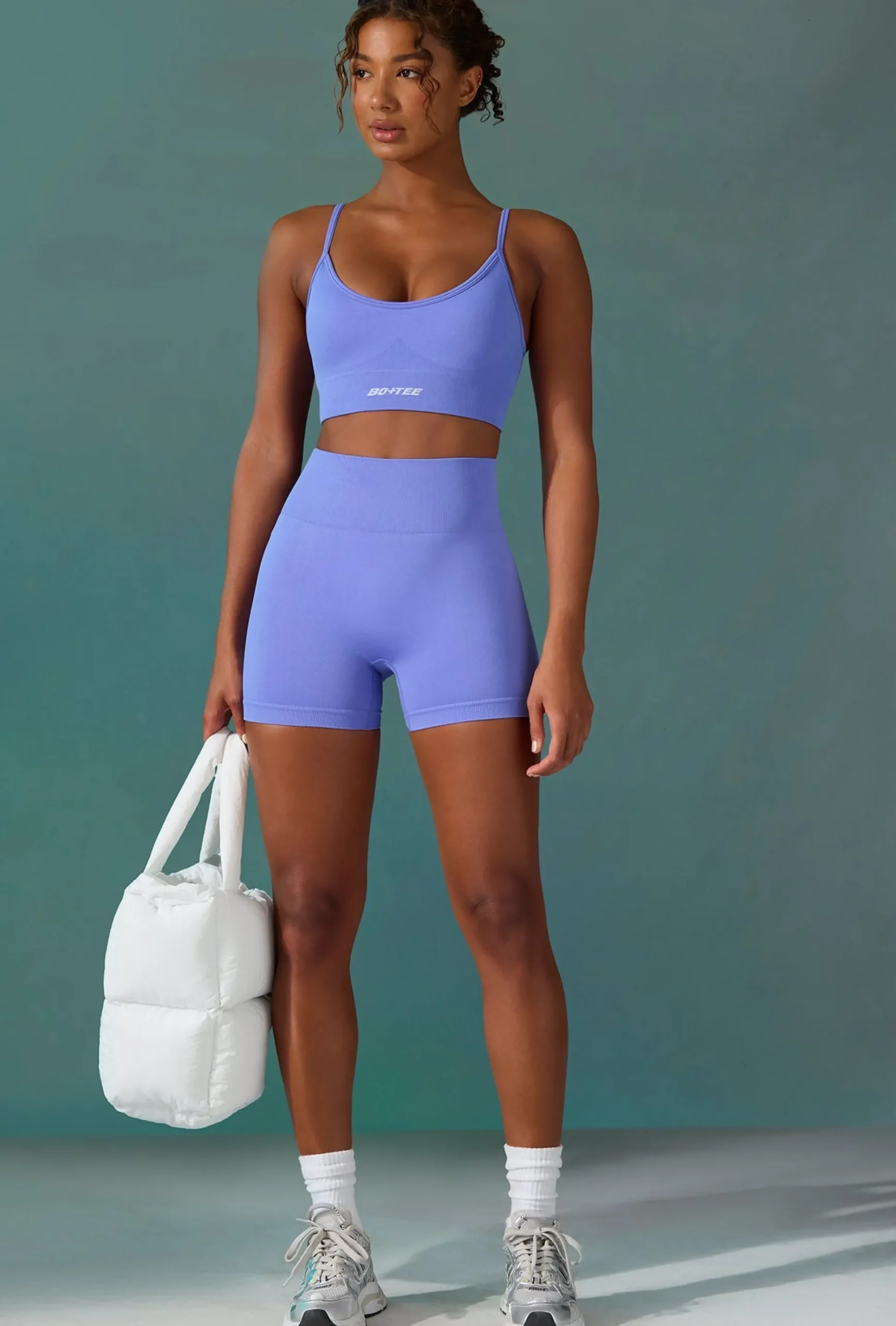 Oh Polly Women'S Clothing Sale - $65 And Under | Women'S Clothing Sale - $40 And Under^Super Sculpt Seamless Mini Shorts in Iolite