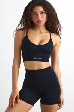 Oh Polly Matching Sets | Shorts^Super Sculpt Seamless Mini Shorts in Black