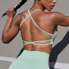 Oh Polly Sports Bras | Matching Sets^Super Sculpt Seamless Open Back Sports Bra in Pistachio