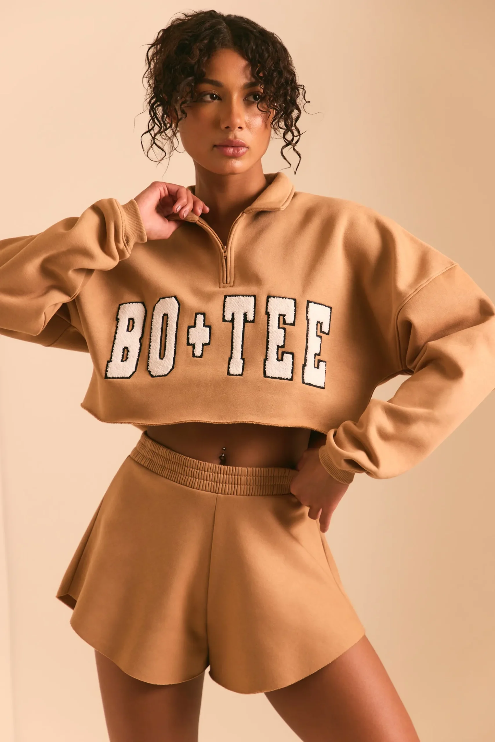 Oh Polly Women'S Clothing Sale - $65 And Under | Women'S Clothing Sale - $40 And Under^Sweat Shorts in Chestnut Brown ChestnutBrown