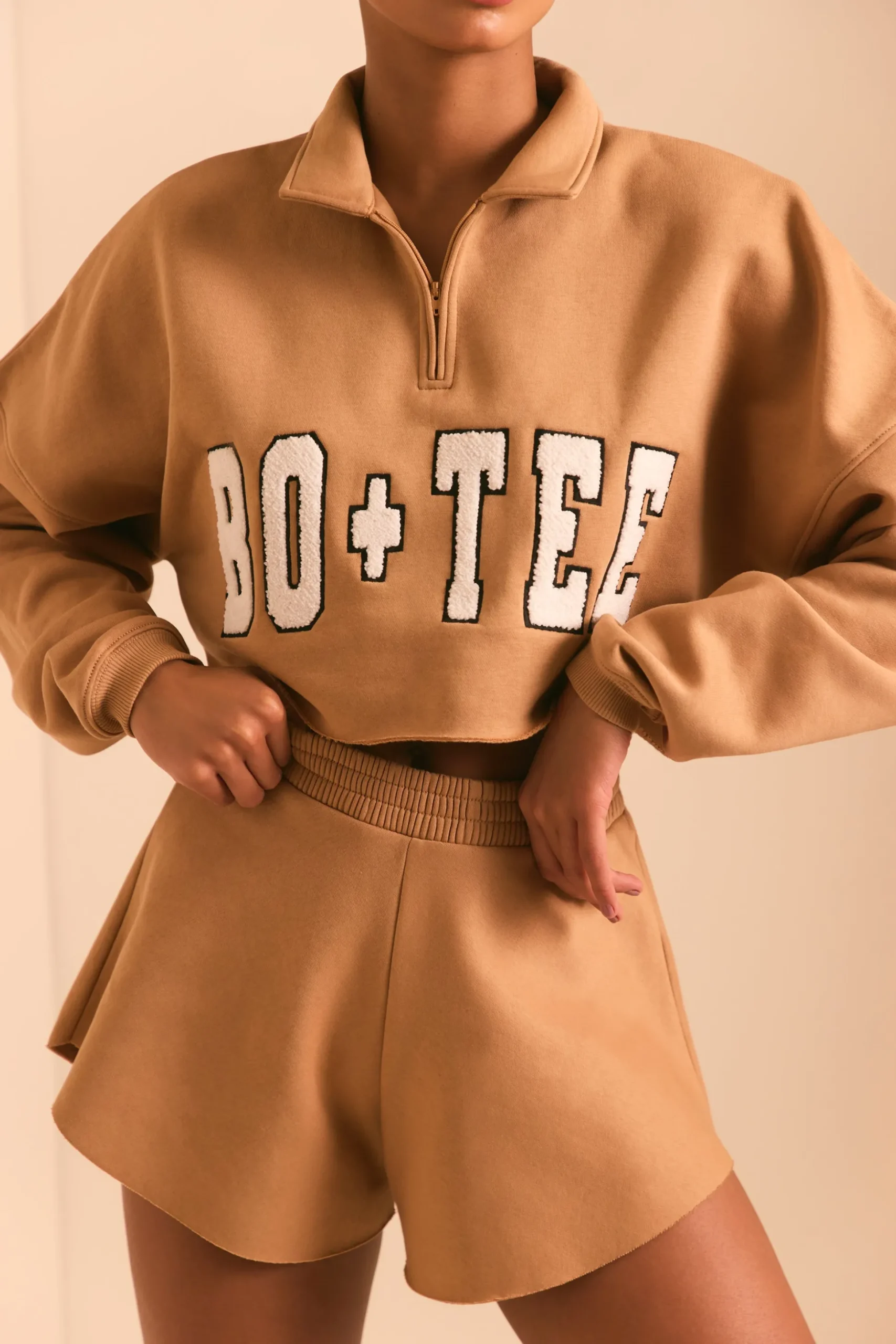 Oh Polly Women'S Clothing Sale - $65 And Under | Women'S Clothing Sale - $40 And Under^Sweat Shorts in Chestnut Brown ChestnutBrown