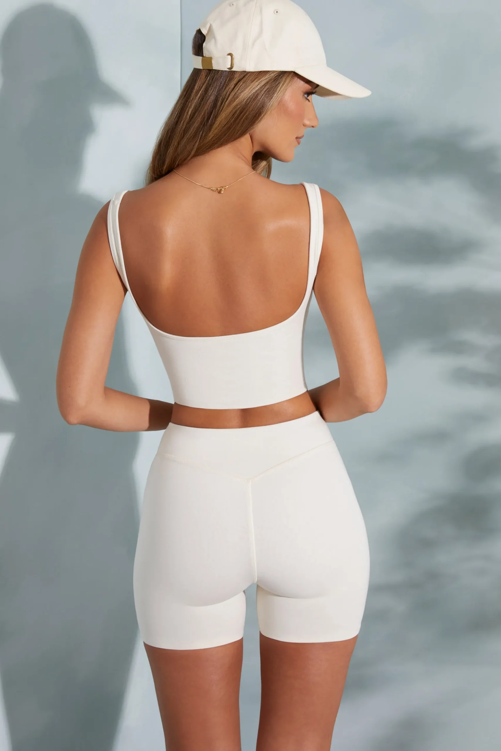 Oh Polly Tops | Elevated Essentials^Sweetheart Neckline Crop Top in Ivory