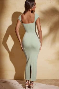 Oh Polly Wedding Guest | Graduation Dresses^Sweetheart Neckline Maxi Dress in Sage Green SageGreen