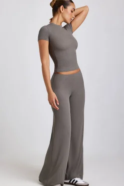 Oh Polly Women'S Clothing Sale - $40 And Under | Women'S Clothing Sale - $65 And Under^Tall Mid Rise Wide Leg Trouser in Grey