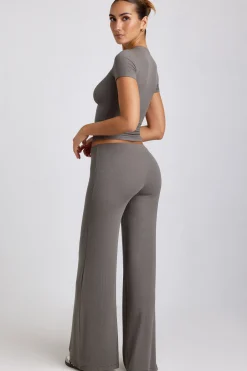 Oh Polly Women'S Clothing Sale - $40 And Under | Women'S Clothing Sale - $65 And Under^Tall Mid Rise Wide Leg Trouser in Grey