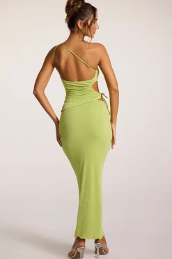 Oh Polly Women'S Clothing Sale - $40 And Under | Women'S Clothing Sale - $65 And Under^Textured Jersey Low-Rise Maxi Skirt in Lime