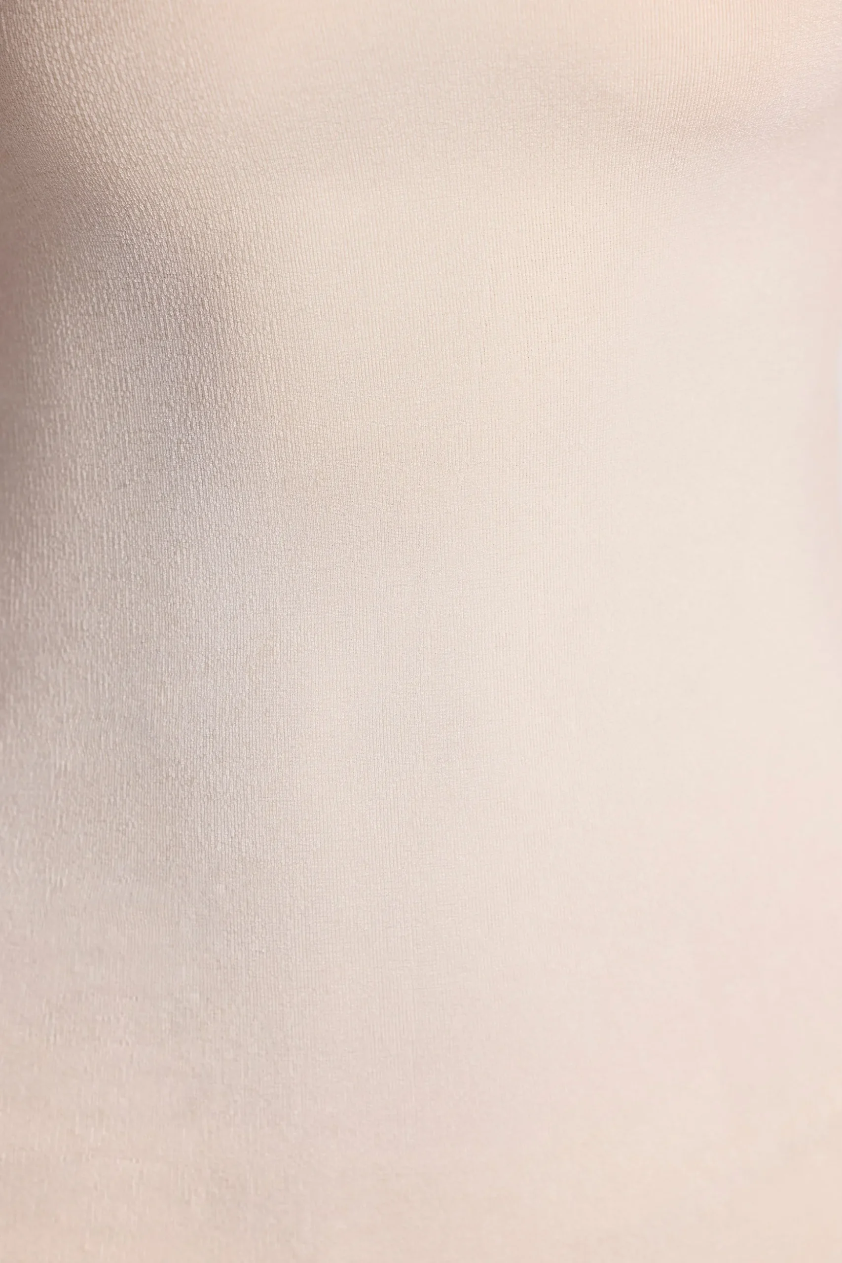 Oh Polly Bride To Be^Textured Jersey Square Neck Cowl Back Maxi Dress in Ivory