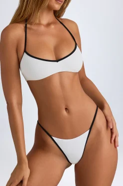 Oh Polly Bikini Sets | Bikini Bottoms^Thong Bikini Bottoms in White