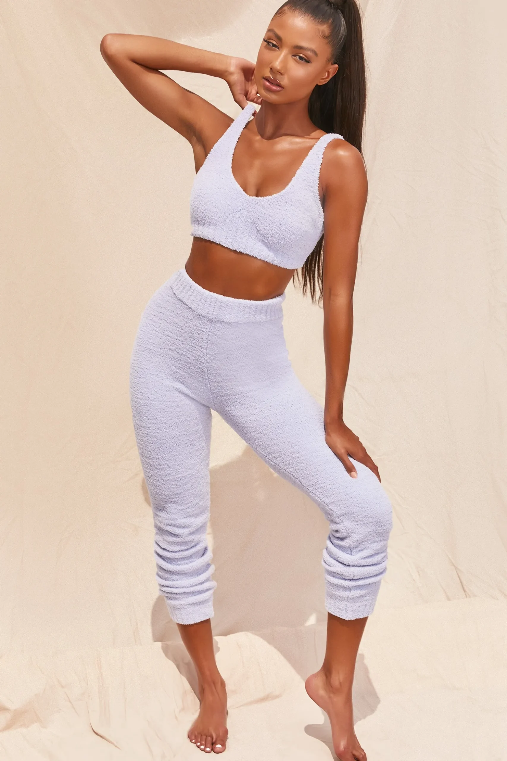 Oh Polly Women'S Clothing Sale - $65 And Under | Women'S Clothing Sale - $40 And Under^Time To Chill Cosy Joggers in Baby Blue
