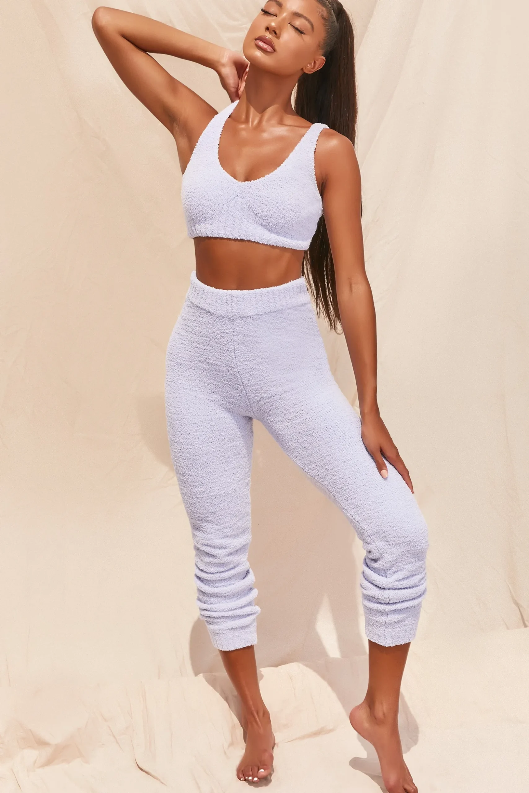 Oh Polly Women'S Clothing Sale - $65 And Under | Women'S Clothing Sale - $40 And Under^Time To Chill Cosy Joggers in Baby Blue