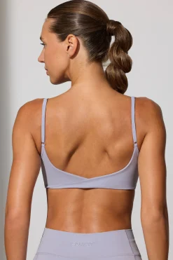 Oh Polly Women'S Clothing Sale - $65 And Under | Women'S Clothing Sale - $40 And Under^Twist Back Scoop Neck Sports Bra in Soft Lavender SoftLavender