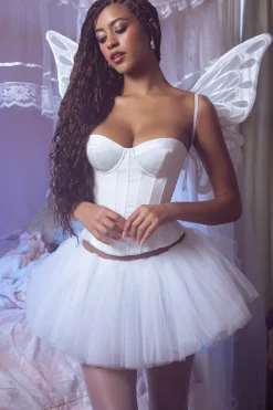 Oh Polly Skirts & Skorts | Bottoms^Volume Micro Mini Tutu Skirt in White