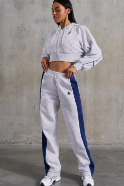 Oh Polly Tracksuits | Matching Sets^Wide Leg Sweatpants in Heather Grey HeatherGrey