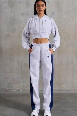 Oh Polly Tracksuits | Matching Sets^Wide Leg Sweatpants in Heather Grey HeatherGrey