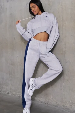 Oh Polly Tracksuits | Matching Sets^Wide Leg Sweatpants in Heather Grey HeatherGrey