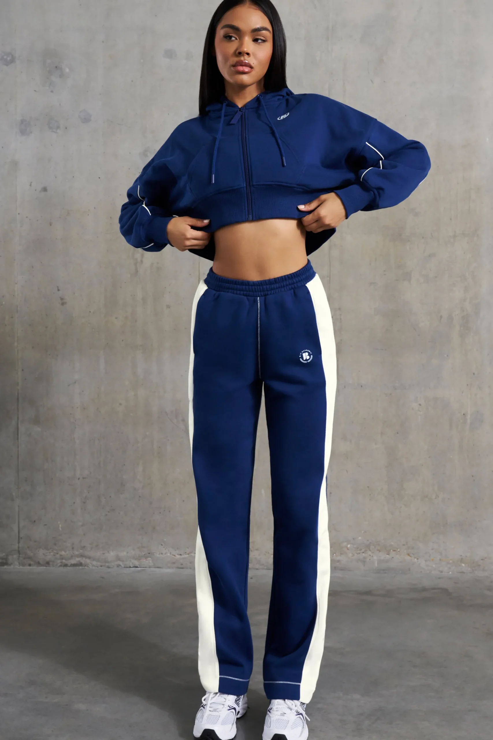 Oh Polly Women'S Clothing Sale - $65 And Under | Women'S Clothing Sale - $40 And Under^Wide Leg Sweatpants in Navy
